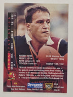 NRL 1996 Dynamic Series 1 Base Card #176 Rodney Howe Western Reds