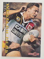 NRL 1996 Dynamic Series 1 Base Card #177 Greg Fleming Western Reds