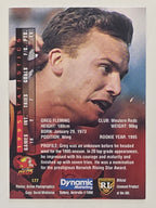 NRL 1996 Dynamic Series 1 Base Card #177 Greg Fleming Western Reds
