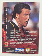 NRL 1996 Dynamic Series 1 Base Card #178 Matthew Rodwell Western Reds