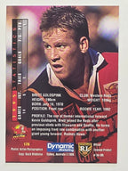 NRL 1996 Dynamic Series 1 Base Card #179 Brett Goldspinks Western Reds