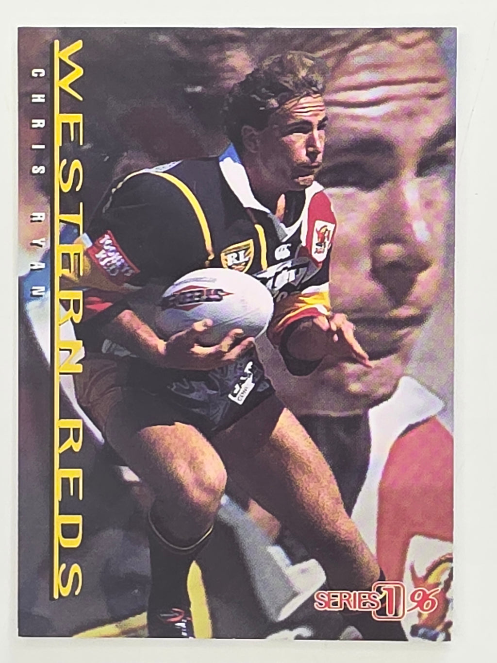 NRL 1996 Dynamic Series 1 Base Card #180 Chris Ryan Western Reds