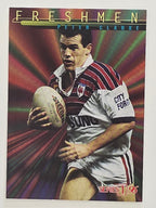 NRL 1996 Dynamic Series 1 Base Card #F1 Peter Clarke Eastern Suburbs Roosters
