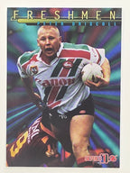 NRL 1996 Dynamic Series 1 Base Card #F2 Peter Driscoll South Sydney Rabbitohs