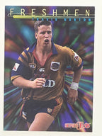 NRL 1996 Dynamic Series 1 Base Card #F7 Travis Norton South Queensland Crushers