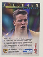 NRL 1996 Dynamic Series 1 Base Card #F7 Travis Norton South Queensland Crushers