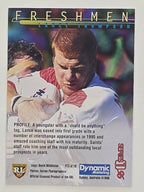 NRL 1996 Dynamic Series 1 Base Card #F13 Lance Thompson St George Dragons