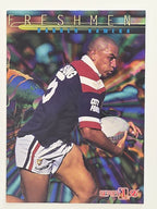 NRL 1996 Dynamic Series 1 Base Card #F15 Darren Rameka Eastern Suburbs Roosters