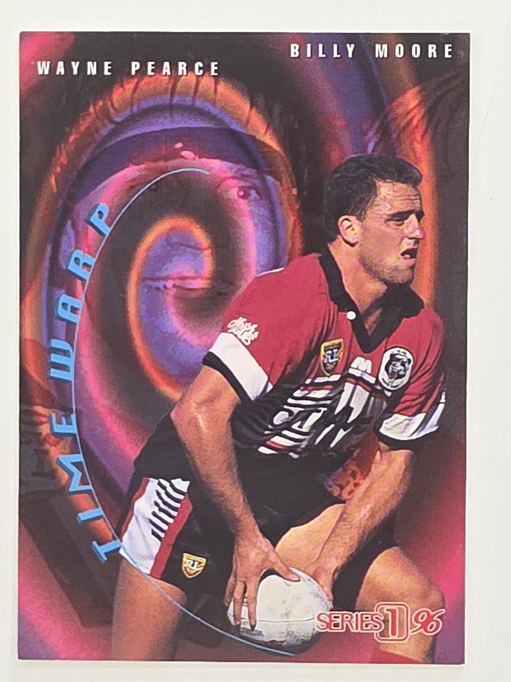 NRL 1996 Dynamic Series 1 Base Card #T9 Billy Moore North Sydney Bears