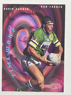NRL 1996 Dynamic Series 1 Base Card #T11 Don Furner Canberra Raiders