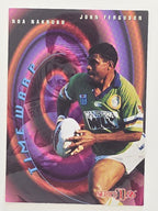 NRL 1996 Dynamic Series 1 Base Card #T14 Noa Nadruku Canberra Raiders