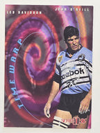 NRL 1996 Dynamic Series 1 Base Card #T16 Les Davidson Cronulla Sutherland Sharks