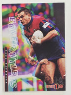 NRL 1996 Dynamic Series 1 Base Card #BR4 Paul Harragon Newcastle Knights