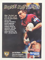 NRL 1996 Dynamic Series 1 Base Card #BR4 Paul Harragon Newcastle Knights