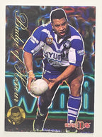 NRL 1996 Dynamic Series 1 Base Card #BH2 Jim Dymock Parramatta Eels