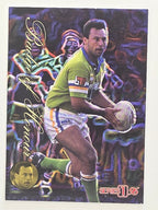 NRL 1996 Dynamic Series 1 Base Card #BH5 Laurie Daley Canberra Raiders