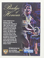NRL 1996 Dynamic Series 1 Base Card #BH5 Laurie Daley Canberra Raiders