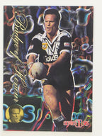 NRL 1996 Dynamic Series 1 Base Card #BH7 Paul Langmack Western Suburbs Magpies Magpies