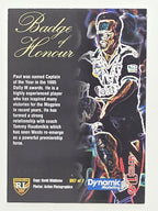 NRL 1996 Dynamic Series 1 Base Card #BH7 Paul Langmack Western Suburbs Magpies Magpies