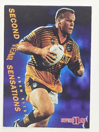 NRL 1996 Dynamic Series 1 Base Card #SY5 Adam Ritson Parramatta Eels