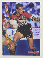 NRL 1996 Dynamic Series 1 Base Card #SY6 Matt Seers North Sydney Bears