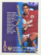 NRL 1996 Dynamic Series 1 Base Card #SY7 Craig Simon Illawarra Steelers