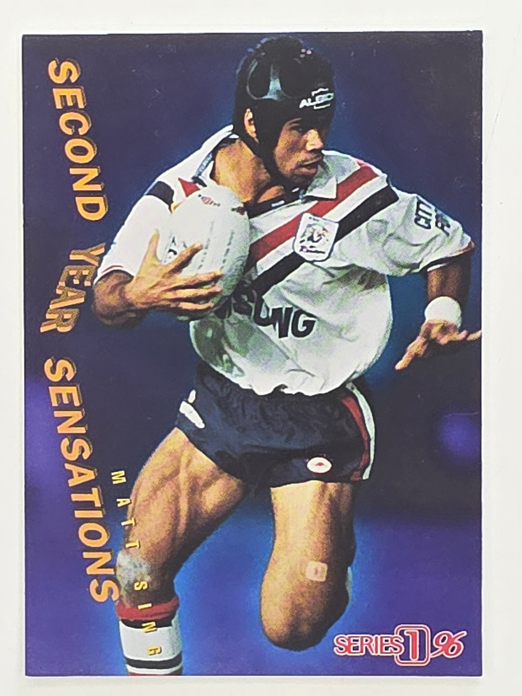 NRL 1996 Dynamic Series 1 Base Card #SY8 Matt Sing Eastern Suburbs Roosters