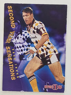 NRL 1996 Dynamic Series 1 Base Card #SY14 Brad Thorn Brisbane Broncos