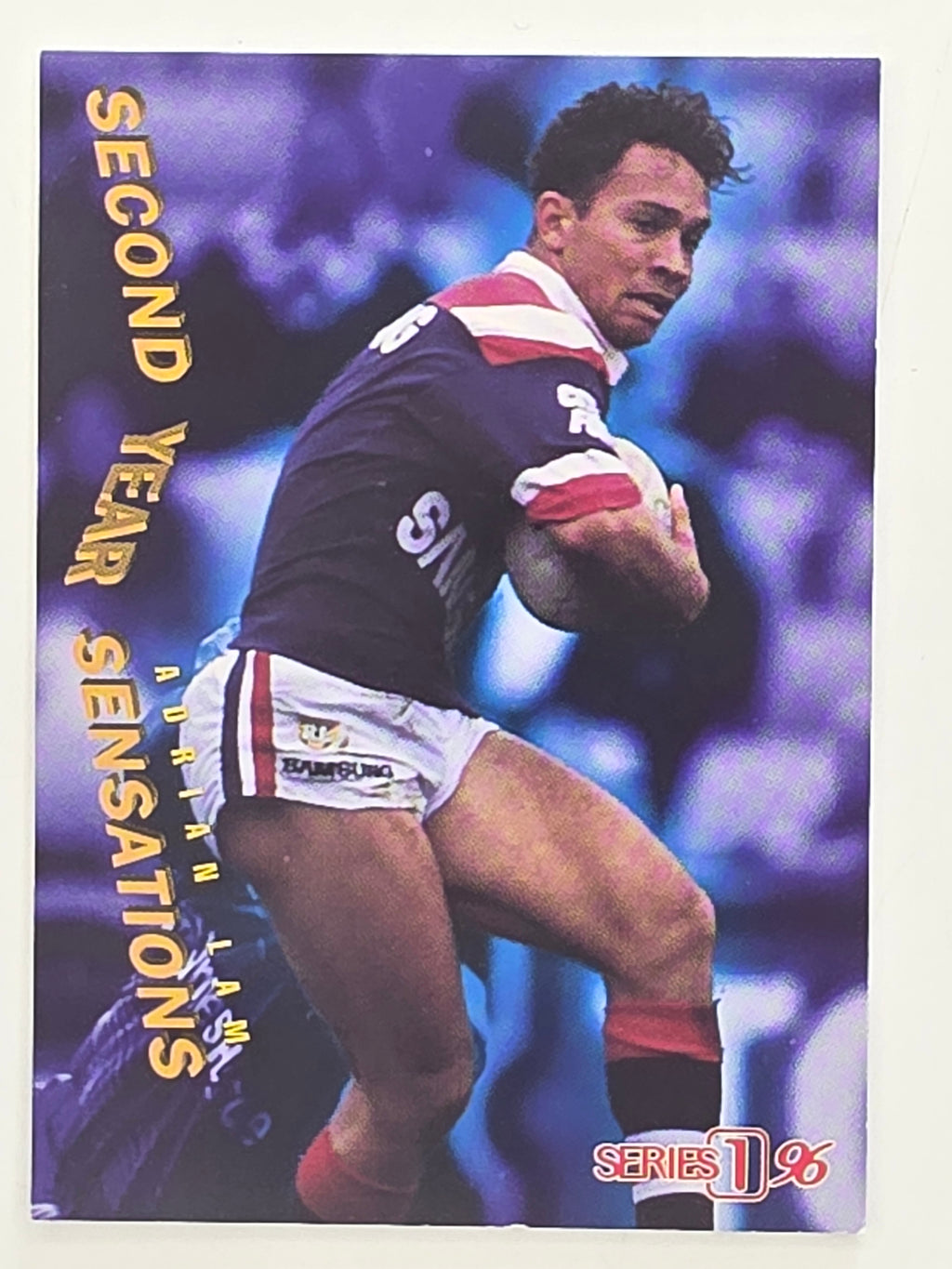 NRL 1996 Dynamic Series 1 Base Card #SY16 Adrian Lam Eastern Suburbs Roosters