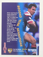 NRL 1996 Dynamic Series 1 Base Card #SY16 Adrian Lam Eastern Suburbs Roosters