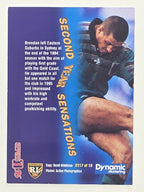 NRL 1996 Dynamic Series 1 Base Card #SY17 Brendan Hurst Gold Coast Chargers