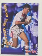 NRL 1996 Dynamic Series 1 Base Card #SY18 Luke Felsch St George Dragons
