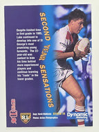 NRL 1996 Dynamic Series 1 Base Card #SY18 Luke Felsch St George Dragons