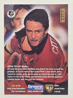 NRL 1996 Dynamic Series 1 Base Card #C11 Jason Taylor North Sydney Bears