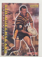 NRL 1996 Dynamic Series 1 Base Card #C15 Trevor Gillmeister South Queensland Crushers
