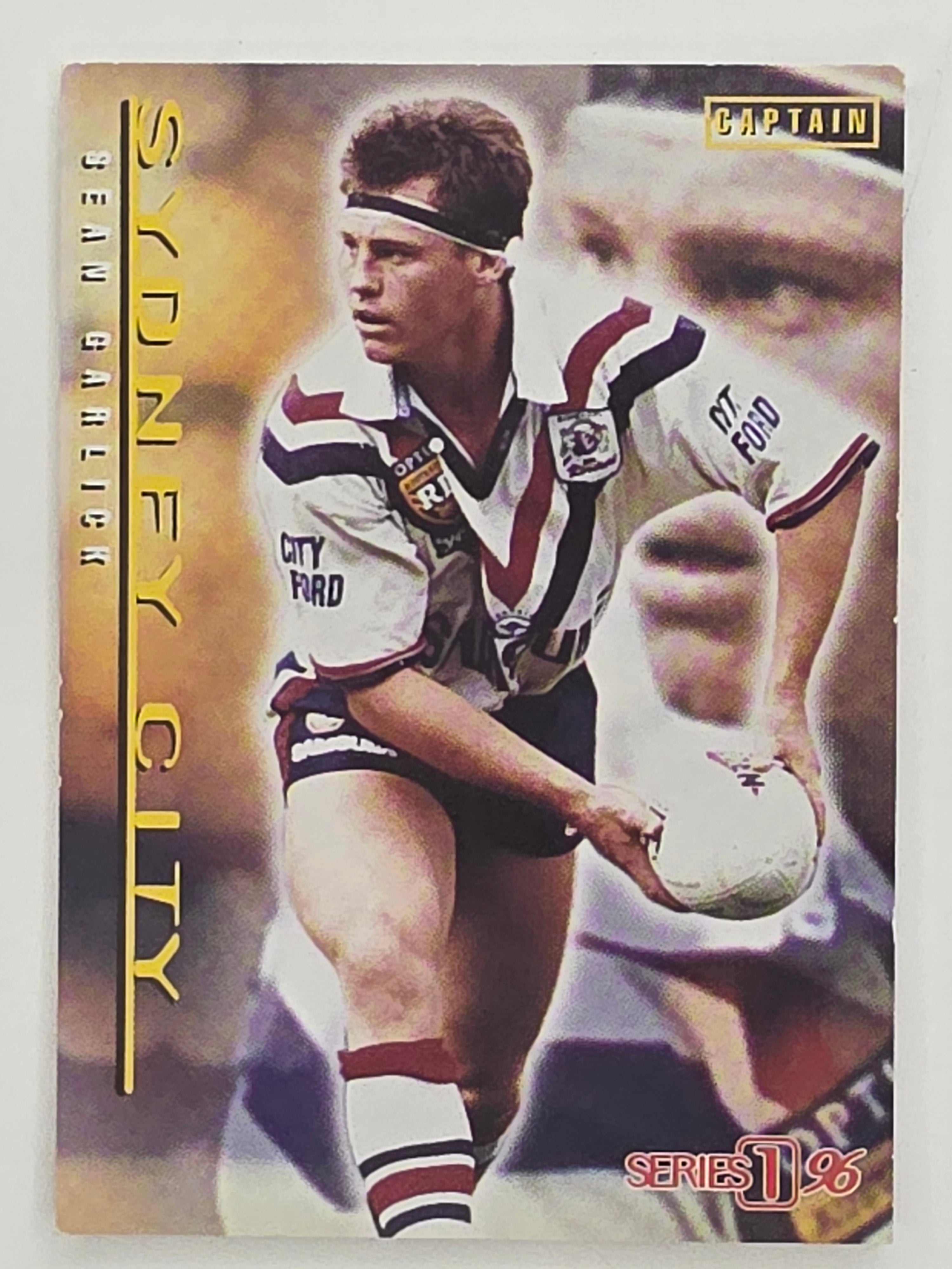 NRL 1996 Dynamic Series 1 Base Card #C17 Sean Garlick Eastern Suburbs Roosters