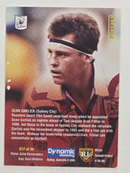 NRL 1996 Dynamic Series 1 Base Card #C17 Sean Garlick Eastern Suburbs Roosters