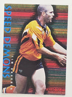NRL 1996 Dynamic Series 1 Base Card #SD4 Tim Brasher Balmain Tigers