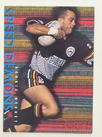 NRL 1996 Dynamic Series 1 Base Card #SD11 Robbie Beckett Penrith Panthers