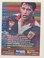 NRL 1996 Dynamic Series 1 Base Card #SD14 Sean Hoppe Auckland Warriors