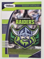 NRL 2022 Traders #011 Checklist Canberra Raiders