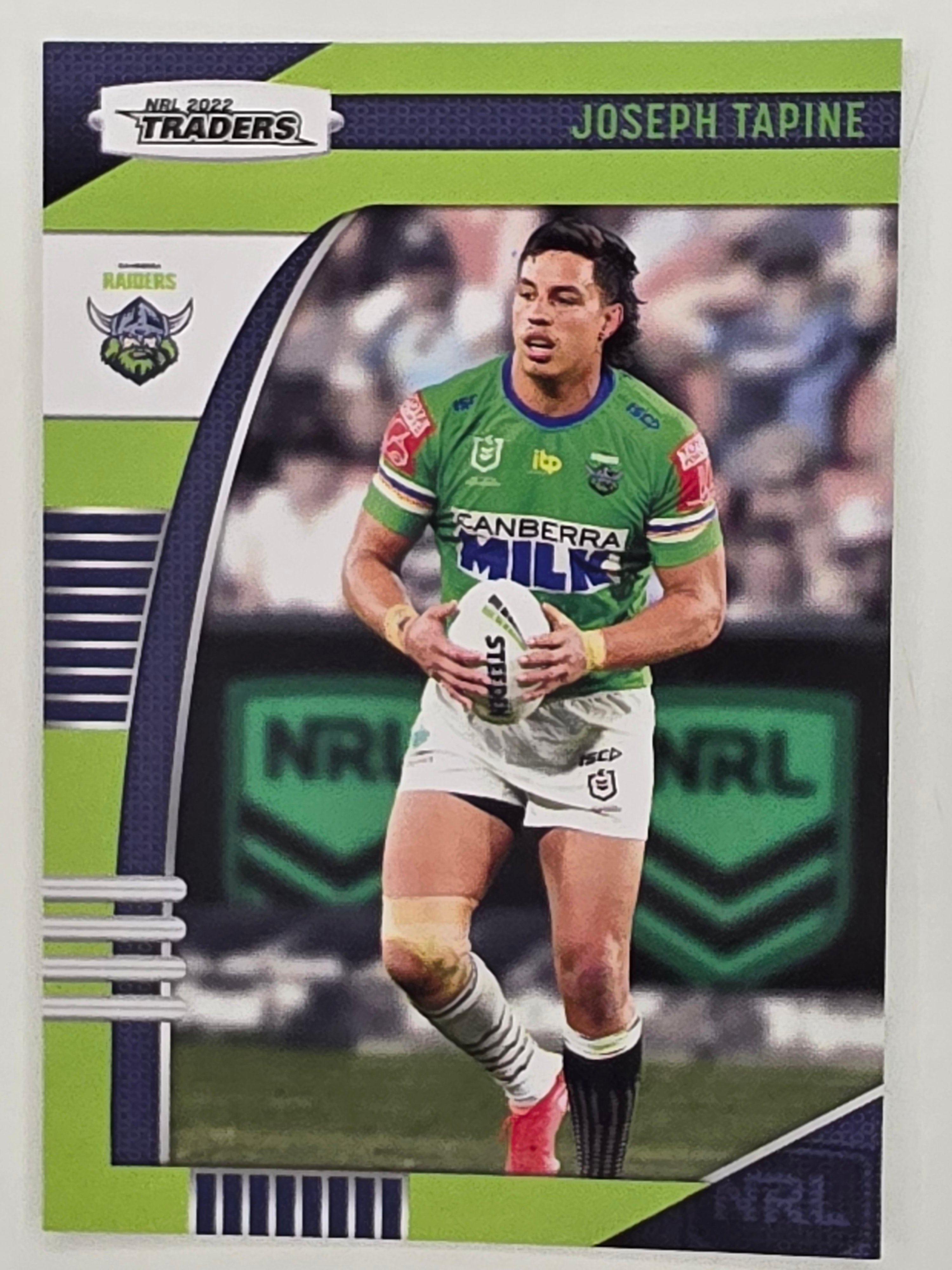 NRL 2022 Traders #017 Joseph Tapine Canberra Raiders