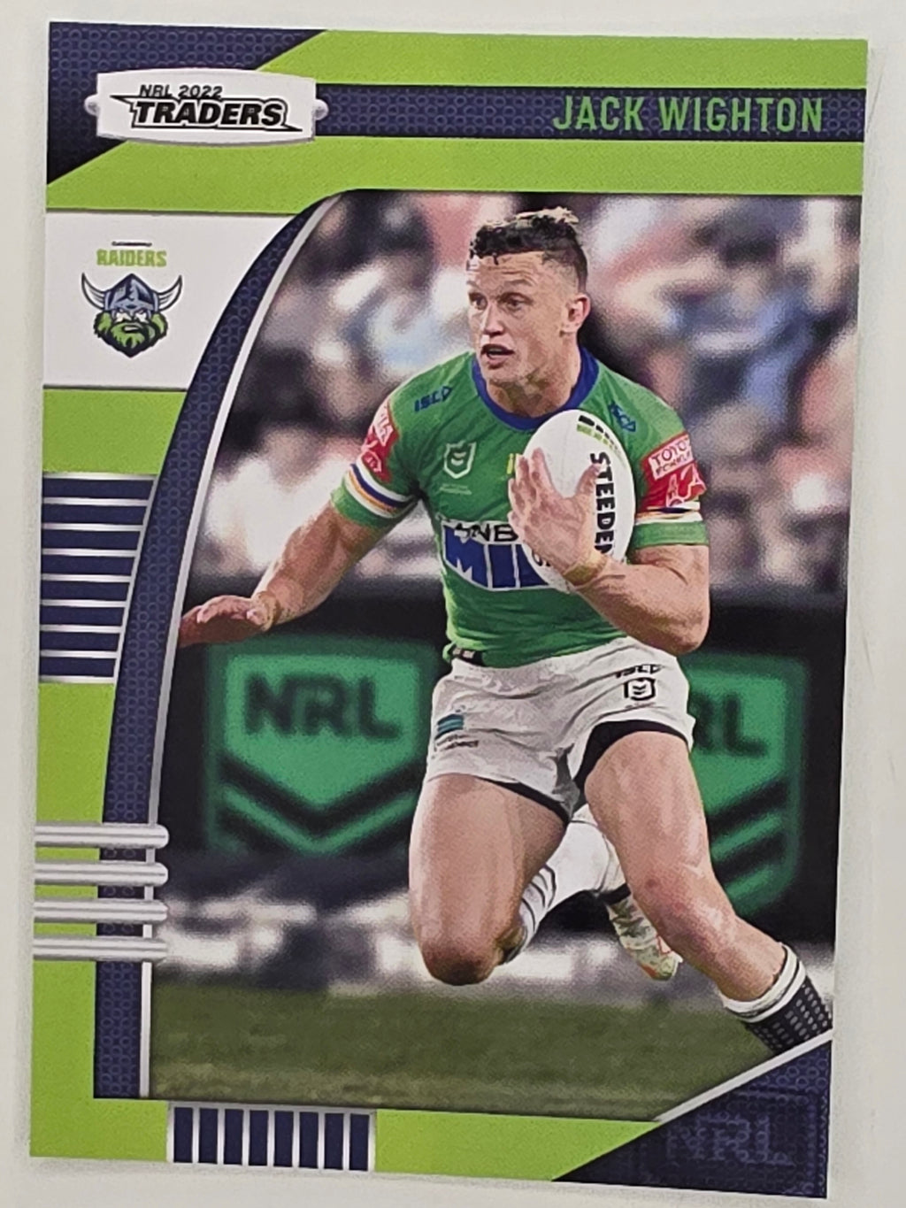 NRL 2022 Traders #019 Jack Wighton Canberra Raiders