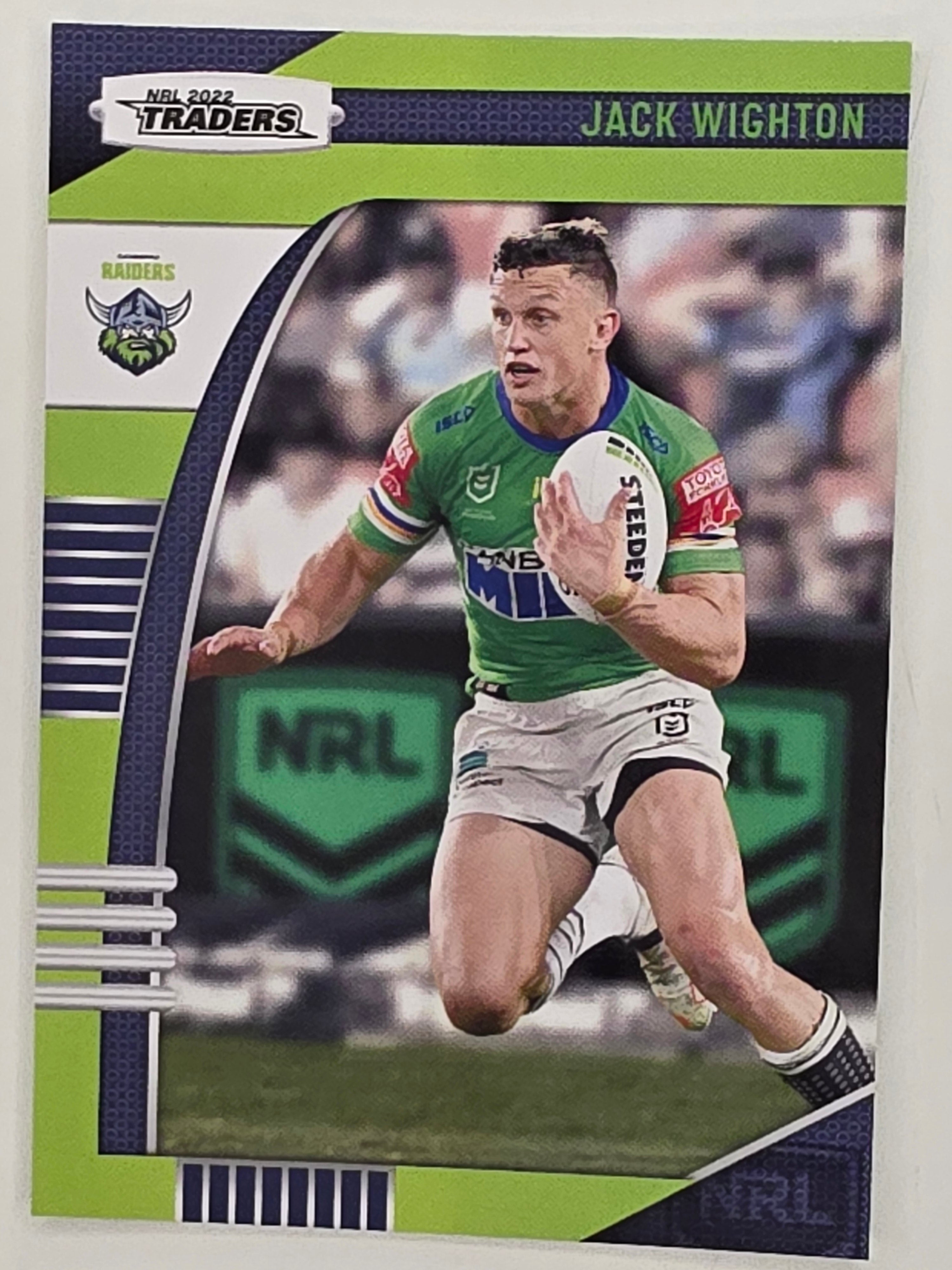 NRL 2022 Traders #019 Jack Wighton Canberra Raiders
