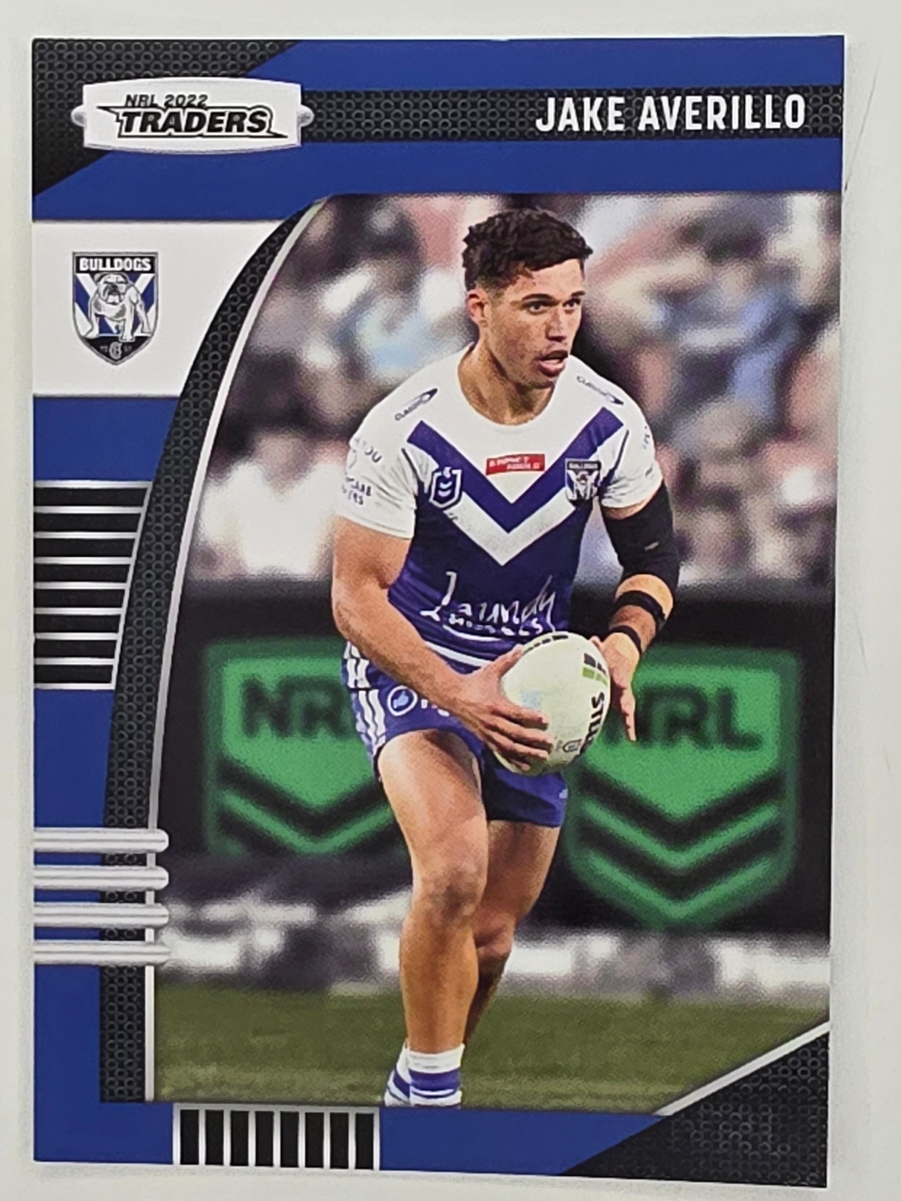 NRL 2022 Traders #023 Jake Averillo Canterbury Bankstown Bulldogs
