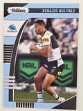 NRL 2022 Traders #037 Ronaldo Mulitalo Cronulla Sutherland Sharks