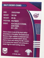 NRL 2022 Traders #052 Daly Cherry-Evans Manly Warringah Sea Eagles