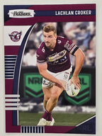 NRL 2022 Traders #053 Lachlan Croker Manly Warringah Sea Eagles