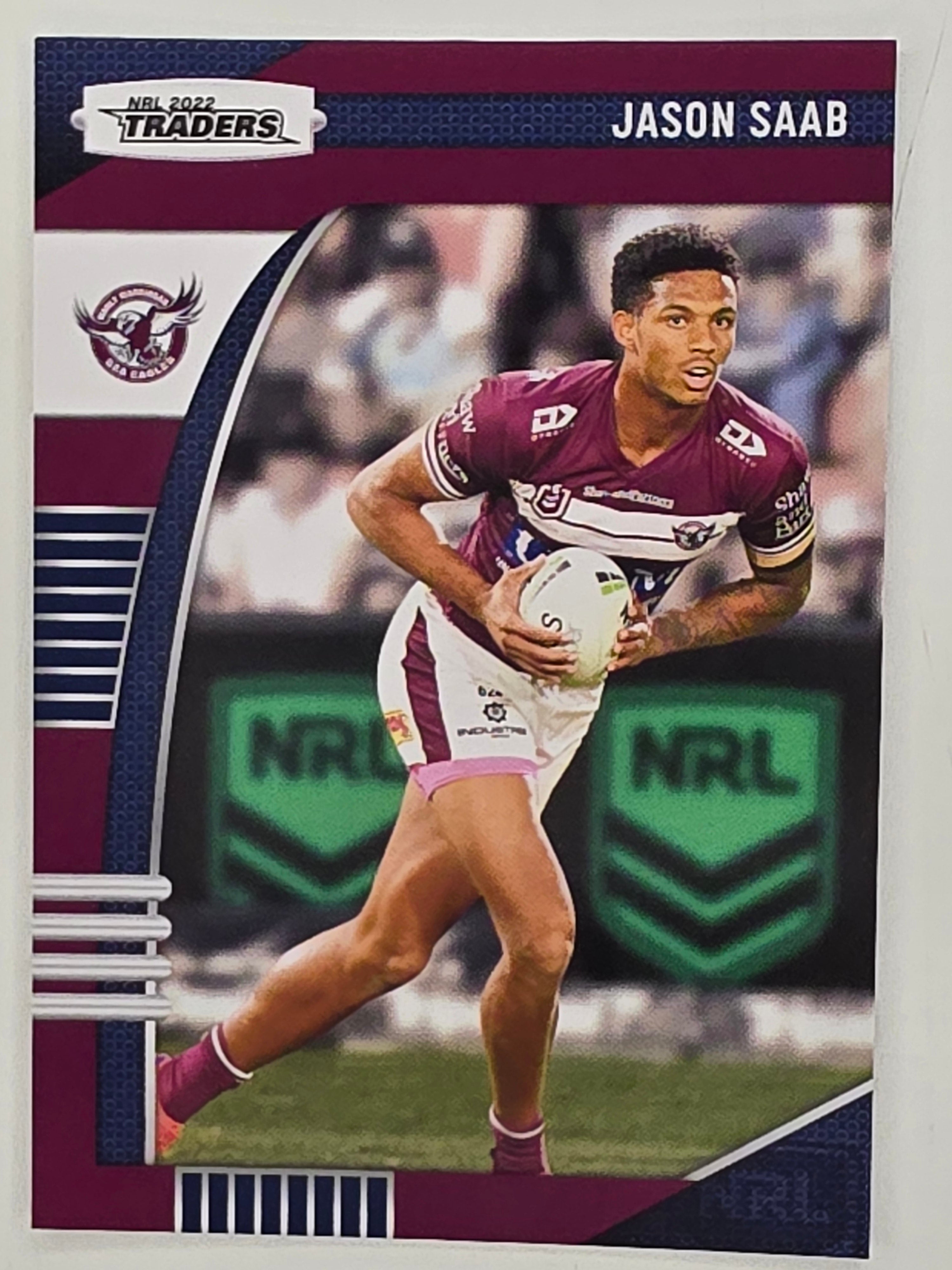NRL 2022 Traders #057 Jason Saab Manly Warringah Sea Eagles