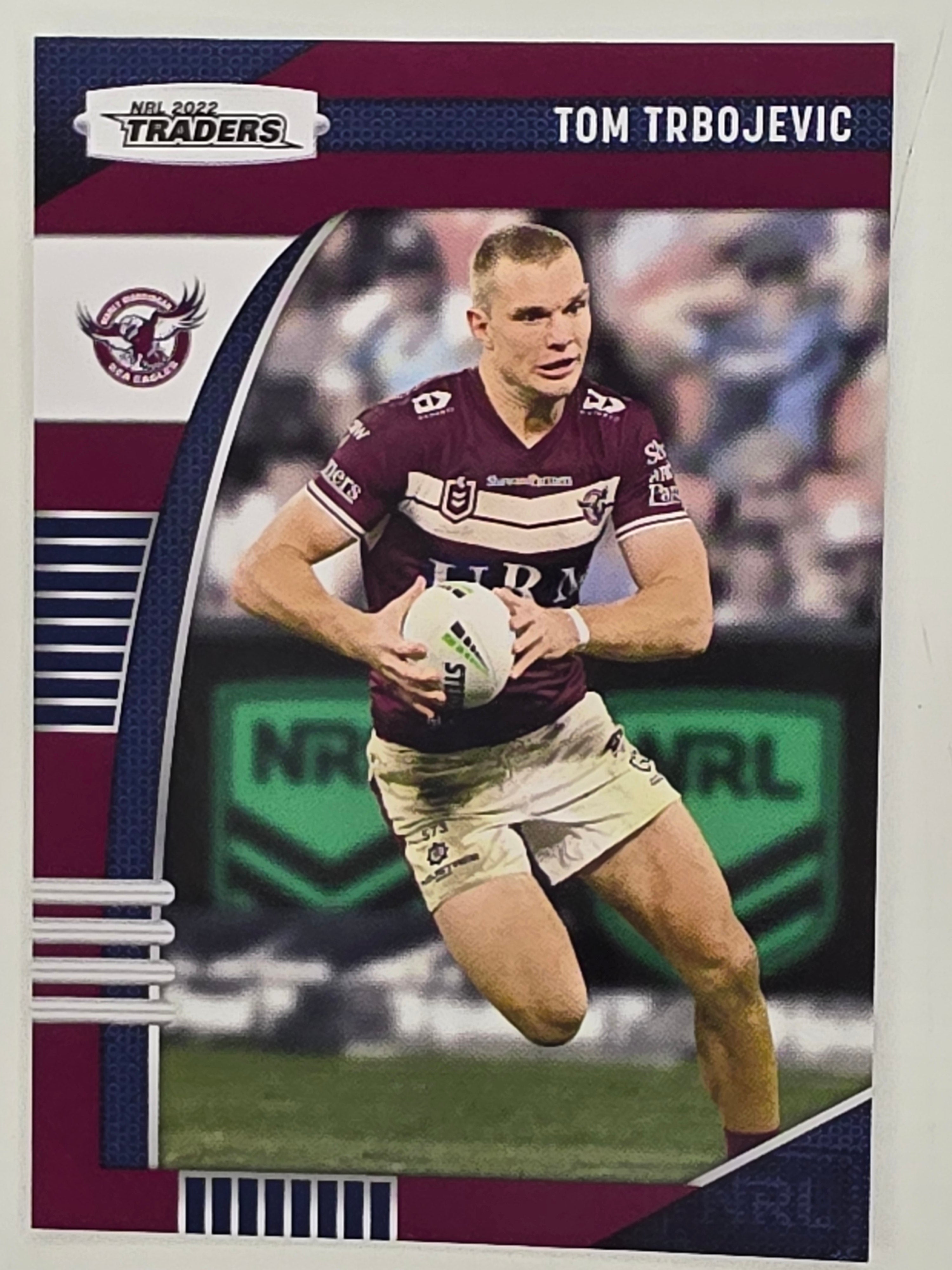 NRL 2022 Traders #060 Tom Trbojevic Manly Warringah Sea Eagles